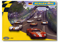 SCALEXTRIC Sport catalogue 44 - 2003 german